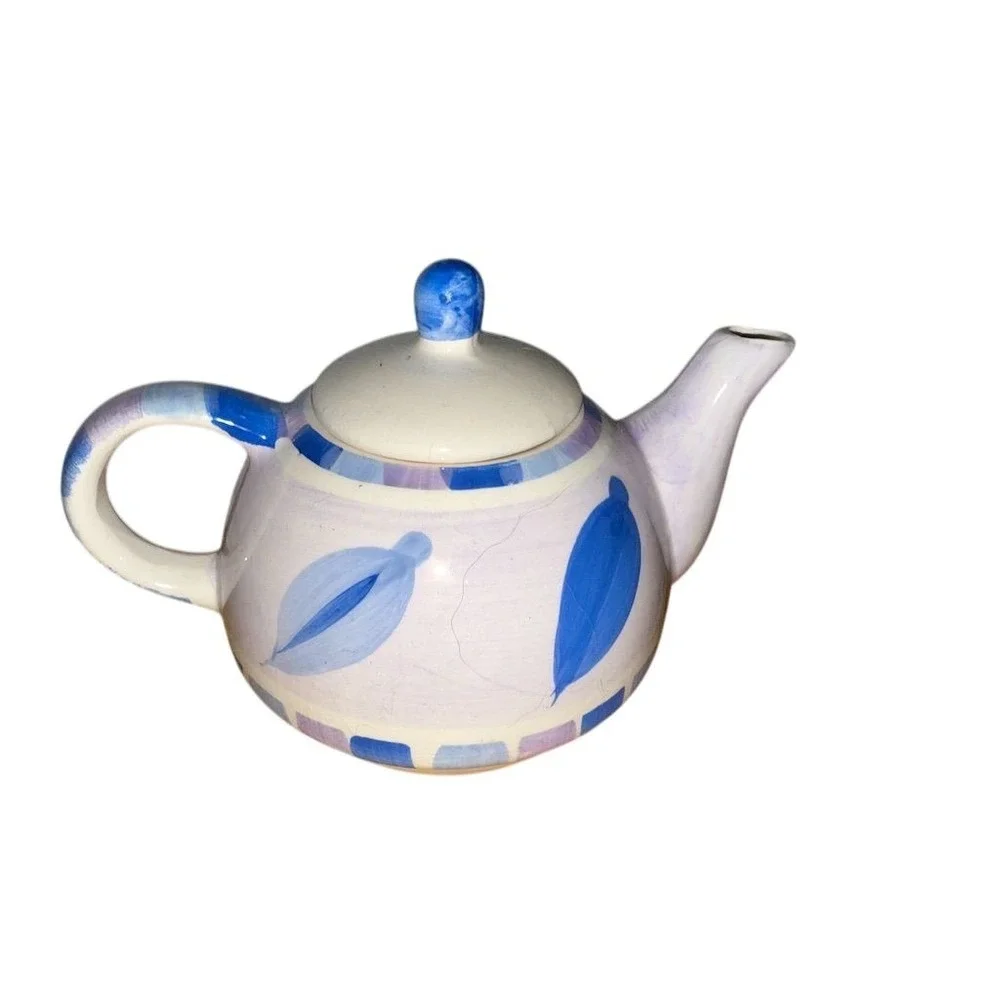 Vintage Royal Norfolk‎ Multicolor Decorative Teapot porcelain coffee nostalgic
